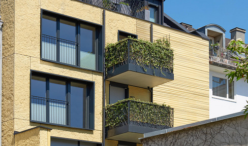 Exklusives Wohnen im Lehel – Neuwertige Wohnung mit Lift & Klimatisierung & Garten