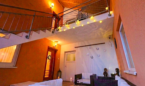 Exceptional residential and commercial building with a Mediterranean flair.