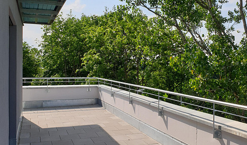 4-Zimmer- Penthouse-Wohnung mit riesiger Dachterrasse