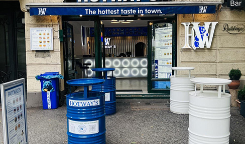 Top restaurant in Berlin, fully equipped, for sale.
