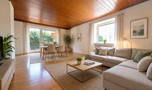 Provisionsfrei + + Freistehendes & freies 2-Familienhaus, schöne Terrasse, Balkon, Garten und Garage