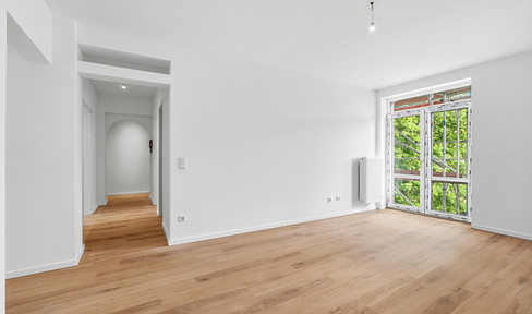 Kernsanierte 3-Zimmerwohnung mit Balkon