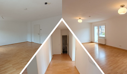 3 Zimmer Wohnung (102m²) mit Balkon und Ankleideraum - im Klinikviertel - energetisch saniert
