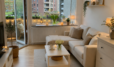 zentral gelegenes 1 Zimmer Appartement mit Balkon, möbliert in Aachen
