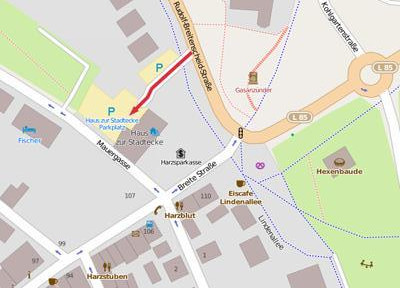PKW-Stellplätze ab 35 €/M - Altstadt-Zentrum von Wernigerode