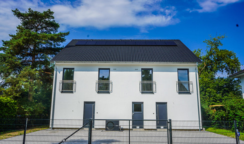 Modernes Neubauhaus mit Garten nahe Falkenhagener See