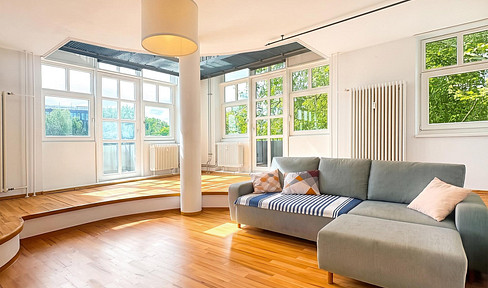 Potsdamer Platz – Lichte Maisonette am Park: Bezugsfrei, Provisionsfrei!
