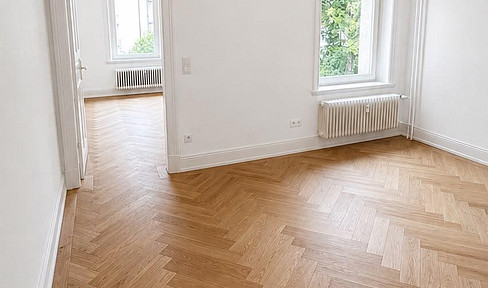 Zwei Zimmer Altbau-Juwel in Eimsbütteler Beletage - Provisonsfrei