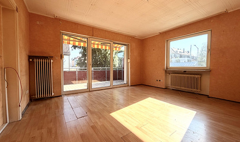 Viel Raum für Familie oder Investment – leere 4 Zimmer-Wohnung mit großem Balkon + PROVISIONSFREI +