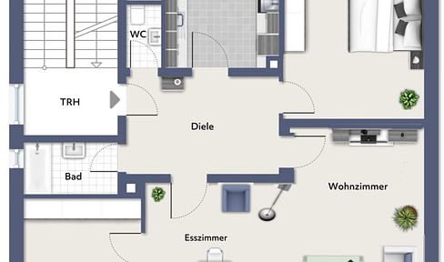 Beautifully renovated 4.5-room apartment in a quiet location in Hagen-Haspe.