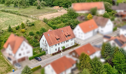 FEE-FREE: Solid 6-family house (461 m²) with potential – Schönebürg / Area of Biberach.