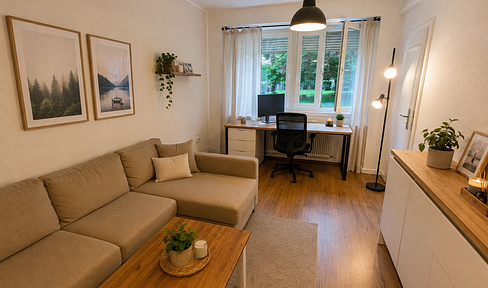 2-Zimmerwohnung mit Balkon in Frankfurt - Eschersheim | zur Miete