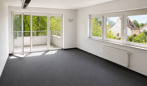 Moderne Büroeinheit mit Terrasse, Balkon und TG-Stellplätzen (provisionsfrei)