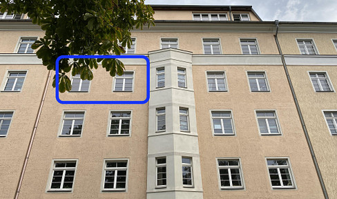 Beautiful 3-room apartment with a view of the Elbe River / Dresden-Johannstadt.
