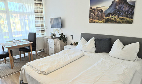 No commission: Bright, one-room apartment in Bad Füssing.