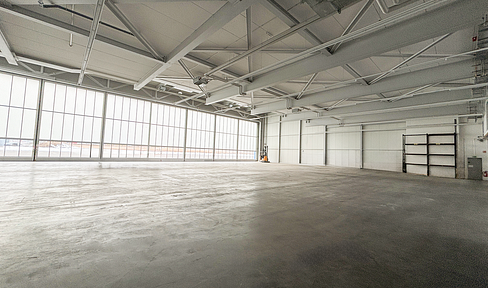 Beheizte Werkstatt-/Lagerfläche und Produktion ab 200 m² – teilbar & erweiterbar bis 1.200 m²