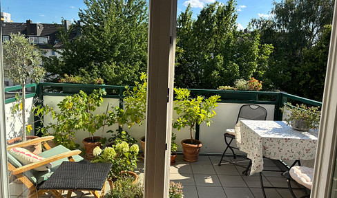 1A Lage- freie Wohnung mit EBK im Vorderen Westen m. Balkon + Garten / 3 ZKB Herkulesstr - Privat