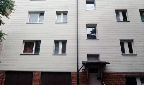 Beautiful, bright one-bedroom apartment on the second floor.