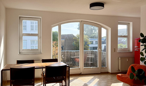 Bezugsfrei in Flingern: 1-Zimmer-Wohnung mit Balkon, Keller und Tiefgarage