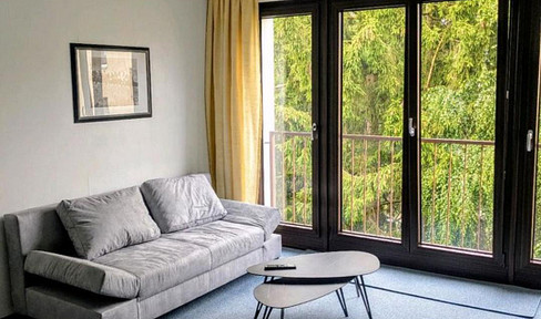 Beautiful, fully furnished one-bedroom apartment near the S-Bahn (suburban train) | Includes high-speed Wi-Fi and a storage room in the basement.