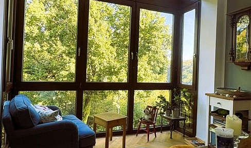 Traumwohnung mit Fernblick, Wärmep. + PV (beauftragt)