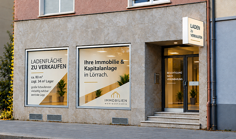 Büro / Praxis / Laden mit Lager zentral in Lörrach zu verkaufen