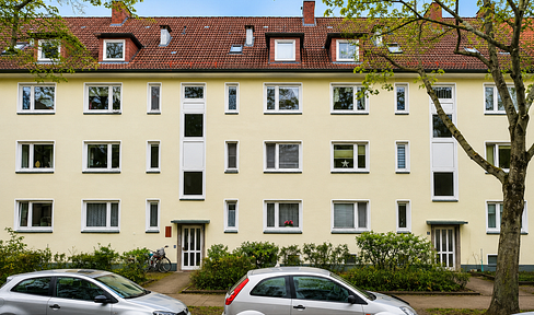 Komplett möblierte 2-Zimmer-Wohnung im beliebten Komponistenviertel in Barmbek-Süd