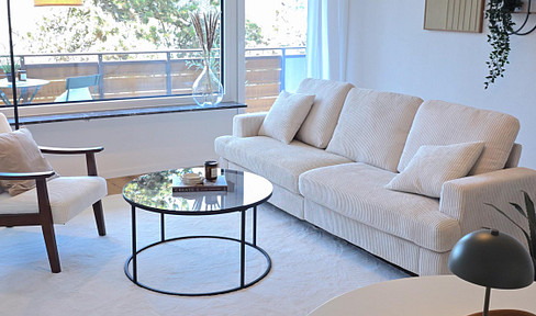 Modernisierte 3-Zimmer-Wohnung mit großzügigem Balkon und Garage, Provisionsfrei