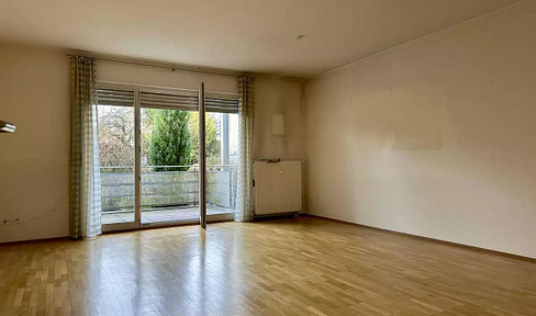 Bright and airy living space with a garden and balcony in Bad Homburg.