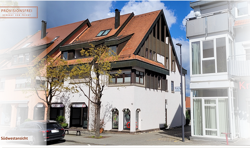 Provisionsfrei: Wohn- & Geschäftshaus – Zahnarztpraxis, Friseur & 2 Wohnungen – Anlage/Eigennutzung