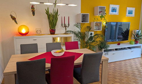 Spacious apartment with a terrace, two bathrooms, a garage, and an adaptable extension – no commission fees.