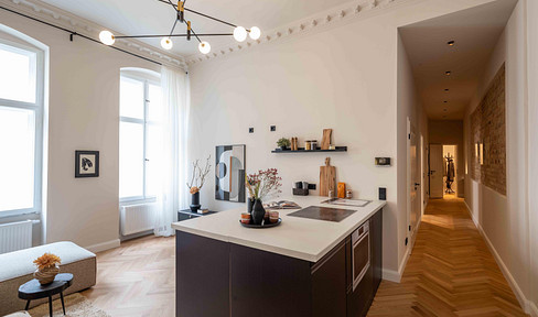 Stylische 2-Zimmer-Design-Altbauwohnung in Torstraße – 3,60 m Decken & Erstbezug nach Sanierung