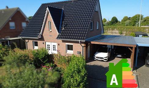 Modernes Friesenhaus in Strandnähe