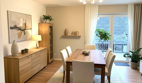 Bright, accessible apartment with a balcony and elevator.