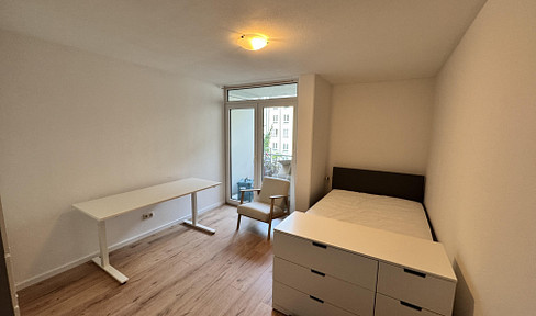 1 Zi Wohnung mit Balkon 1. OG zentral ideal für Studenten
