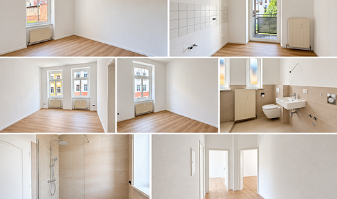 Erstbezug nach Sanierung - Helle 3 Zimmer Wohnung in Erfurt