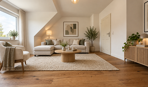 Apartment with the feel of a townhouse: completely renovated, bright, excellent layout, well-connected, and located in a green area.