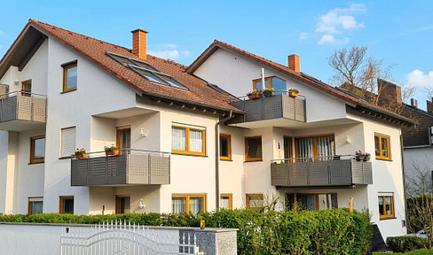 Large, bright, and modernized 4-room penthouse apartment with air conditioning.
