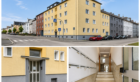 Centrally located 3-room apartment with balcony in Remscheid.