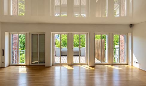 High-quality, age-appropriate apartment with a parking space in the underground garage, located in Bocholt.