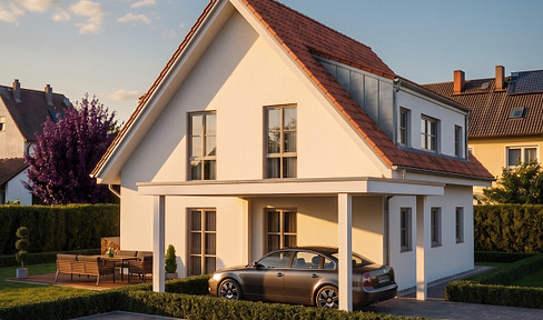 Autumn Offer: 6-room detached house - New construction - Münchaurach, including land.