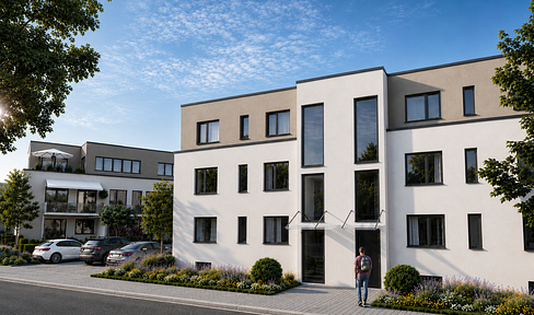 3,5-Zimmer-Neubauwohnung mit Garten – Erstbezug, provisionsfrei, KfW-gefördert