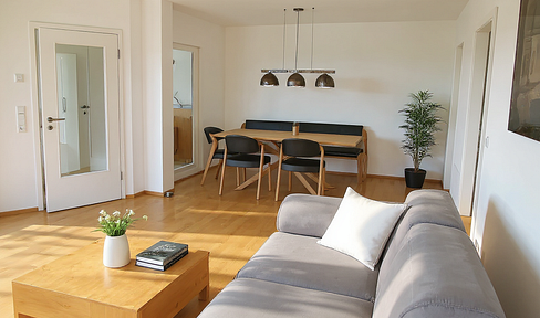 4-room apartment with a balcony and underfloor heating in Augsburg.