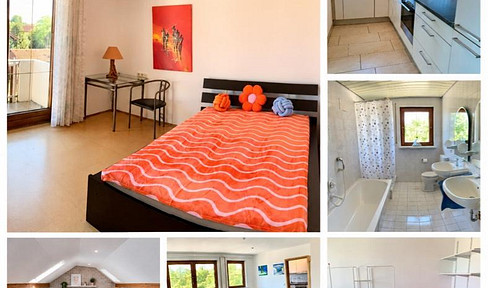 Beautiful, sunny 3-room apartment with a balcony, 72 square meters, located in Schwabmünchen, with additional attic space (usable area).