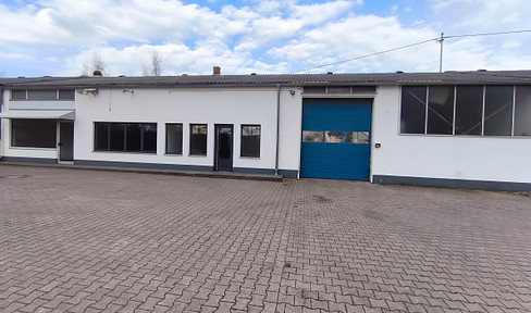 Gewerbeobjekt mit Büro, Werkstatt und Außen Gelände