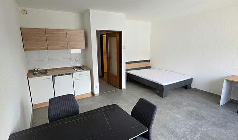 Vollmöblierte 1-Zimmer-Wohnung – modern  – 29 m² – sofort bezugsfrei!