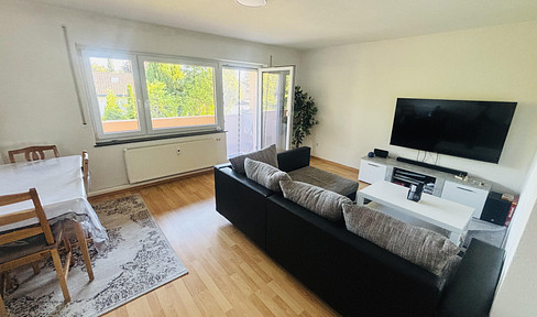 Helle 3-Zimmer-Wohnung mit Balkon, Einbauküche und Garage in Onstmettingen