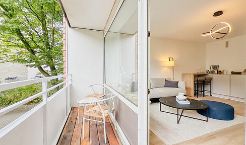 2-Zimmer-Wohnung mit Balkon in Lokstedt – frisch renoviert, provisionsfrei vom Eigentümer