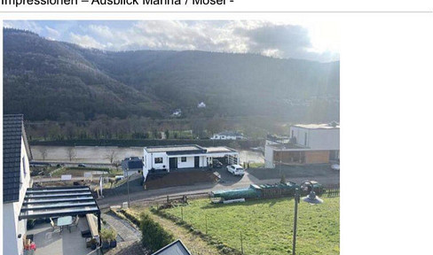 Exclusive penthouse apartment, brand new, with a view of the Moselle River.