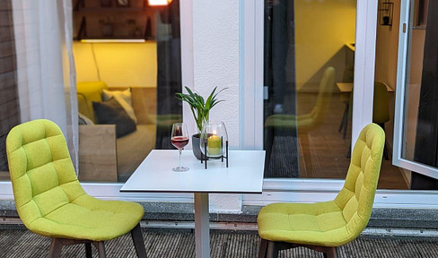 Premium Apartment for Two with Terrace – Stuttgart-West | ready to move in